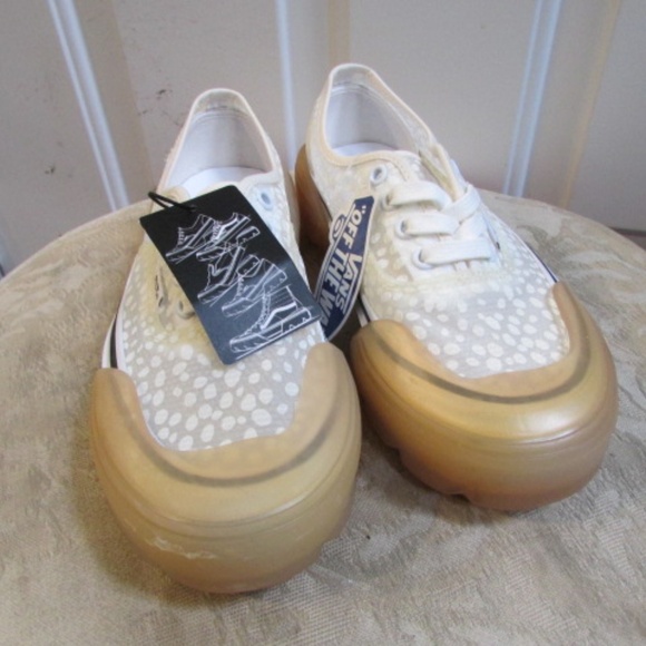 new VANS MESH DX MODULAR "Swap it" DOTS White Sz M 7.5/Women 9 - Picture 3 of 15